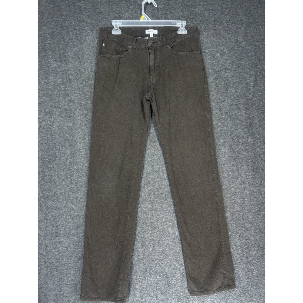 Peter Millar Men's Brown Chinos